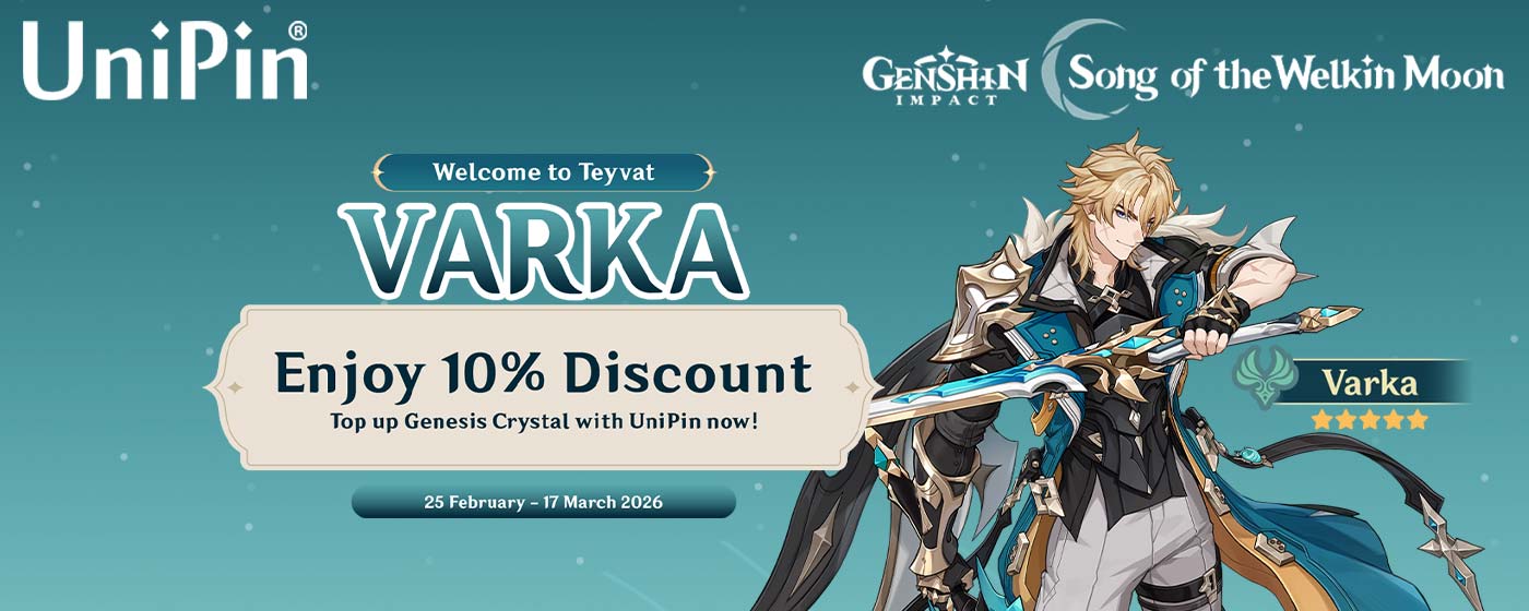 ⚔️✨Version Luna V –  Varka Has Arrived in Teyvat🔥(MY)